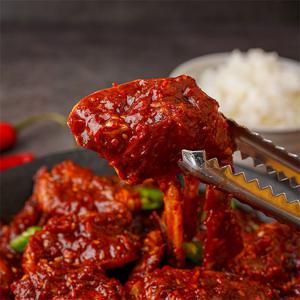 [자연맛남] 먹기편한 한입 쏙 양념게장 1kg