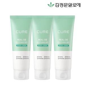 김정문알로에 [재입고] 큐어 리알로에 수딩젤 150ml 3개 [정가 75,000원]