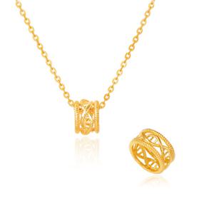 여자 순금 목걸이 반지 세트 11.25g [DNA 튜브]