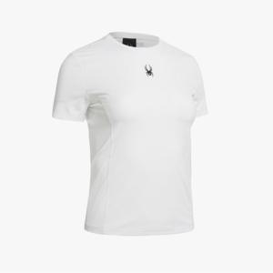 [스파이더] 여성 트레이닝 슬림핏 티셔츠 SPGFCNRS251WWHT