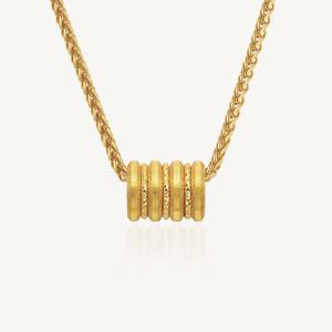 수앤진골드 도넛 레이어드 목걸이 24K 순금 18.75g