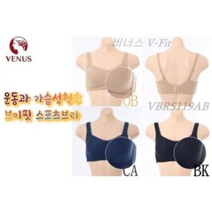 [비너스] 23FW운동과 가슴성형후 필수 스포츠브라 VBRS119A  B