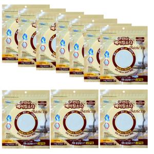 구연산베이킹소다 원형 물걸레청소포 165mm 30매입 10개