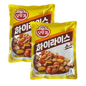 오뚜기 하이라이스소스 1kg 2개