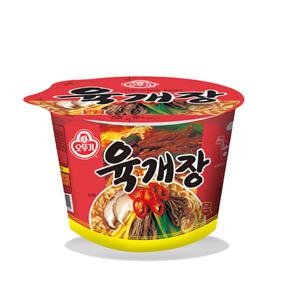 오뚜기 육개장 용기 12개입/컵라면