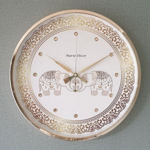 베베코끼리 심플벽시계 (골드)