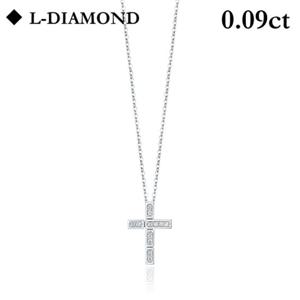 [로이드]L-DIAMOND 스퀘어라이트 크로스파베 14K 목걸이 (M) LNF23005D
