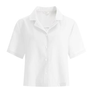 샵앤) 미니 여성 카라 반팔 셔츠블라우스 EAN-WSH-1400-아이보리