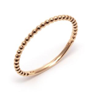 [비앤비골드] 14K 심플 촘촘 버블 볼 반지 RSS12339