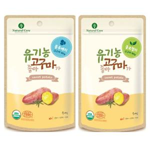 네츄럴코어 유 기농 고구마 강아지간식 애견간식 60g