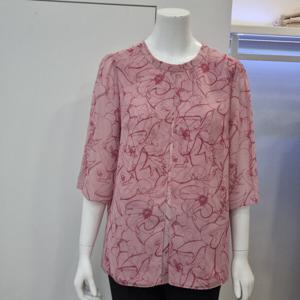 [벨리시앙]벨리시앙 프린트 쉬폰 블라우스 BL3217