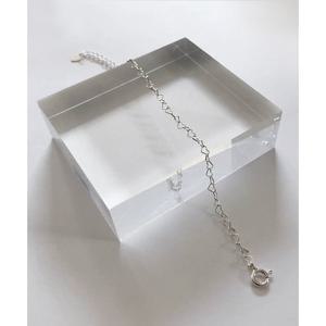 [폭스타일] (silver925) heart bracelet