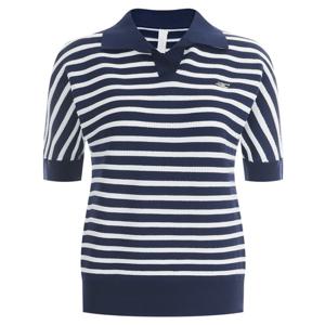 샵앤) No.429 단가라 여성 카라 골프 반팔 티 LB-WSH-429-네이비