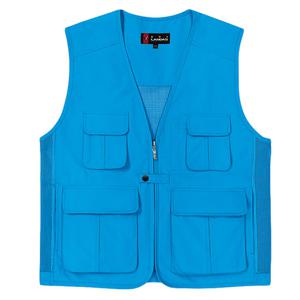 여름용 망사조끼(LD320) 스카이블루