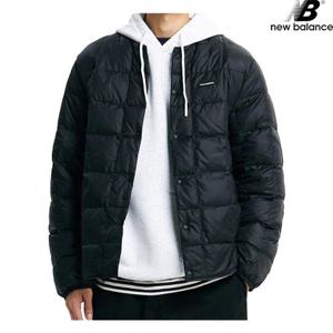 뉴발란스 NBNPD42943-BK 플라잉 사각퀼팅 구스다운 패딩