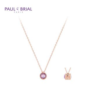 폴브리알[SILVER]PYSN006S 탄생석양면목걸이(6월알렉산드라이트)