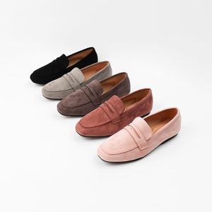 [신난다슈]여성 로퍼 단화 2cm 6종 플랫 구두 슬립온 발편한 쿠션 빅사이즈 RM248812