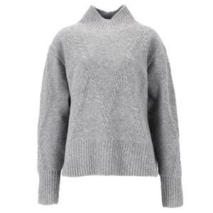 [아이잗컬렉션]반넥 조직 디테일 풀오버 (CPAE1PO031)