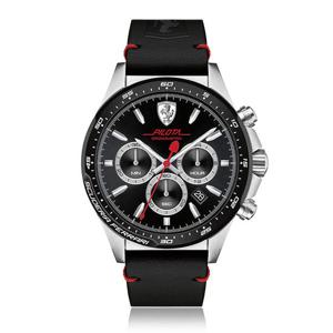 [마션틴트(잡화)][페라리] 가죽 남자시계 0830389 필로타