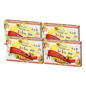 온더바디 살구맛사지 비누 100g 4개입 4세트 총 16개