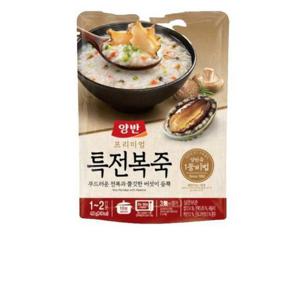 비비고 양반 프리미엄 특전복죽 420g x 4개