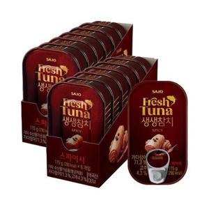 사조 생생참치 스파이시 115g X 12캔
