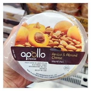 아폴로 과일 치즈 살구  아몬드 200g x 3개입