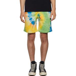 그라미치 타이 다이 숏팬츠 BGLP21S071ORANGESPIRAL_MULTICOLOR