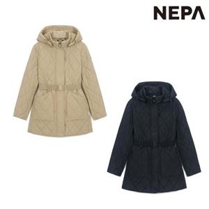 [네파]7K60960 여성 간절기 가을 겨울 등산 캠핑 메리노울 경량 패딩 퓨레2L 후드 미드 자켓