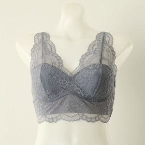 [와코루] 전체레이스 짧은 런닝스타일 컵란쥬 브라렛 (WLGB400R)