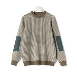 [엠엔씨][MNC] 엘보 하운드투스 체크니트 (MDKN928SO)