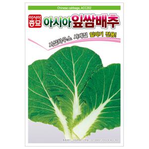 아시아종묘 씨앗 배추 잎쌈배추 500립