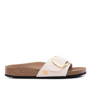 버켄스탁 플랫샌들 1026721 EGGSHELL