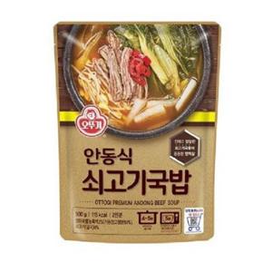 오뚜기 안동식 쇠고기 국밥 500g x 12팩