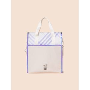 [빈폴키즈] 코어 체크 보조가방 아이보리 (BI51D4G110)