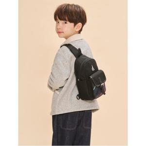 [빈폴키즈] 코어 체크 슬링백 블랙 (BI51D2U225)