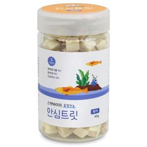 에프디바이츠 동결건조간식 연어 80G