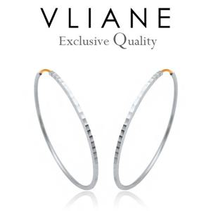 [브리앙] 14K 베이직 컷팅 뱅글 귀걸이 Small (링귀걸이)