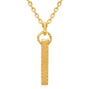 여자 순금 목걸이 37.5g [반짝이 스틱]