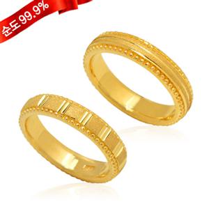순금 반지 3.75g 24K [도트라인]