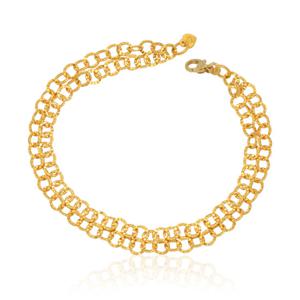 여자 순금 팔찌 7.5g [두줄 컷팅체인]