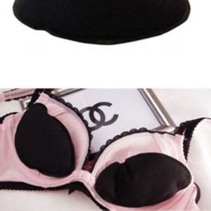 가슴 왕뽕패드 블랙 패드 뽕브라 캡 브라뽕 볼륨