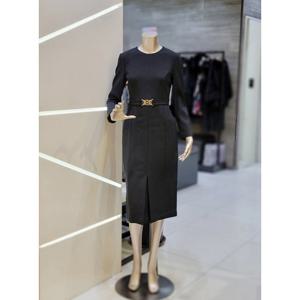 [미니멈] 울 라운드 넥 H 라인 원피스 MYAAWO1220