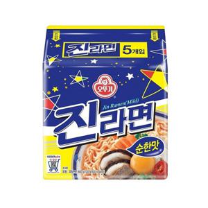 진라면 순한맛 120g 10봉
