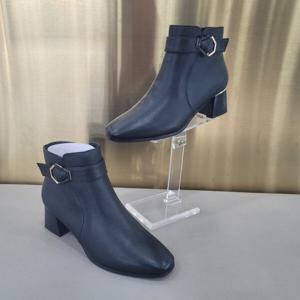 [무크]무크 여성정장, 캐쥬얼 322611 검정색 5cm 앵글부츠_DG