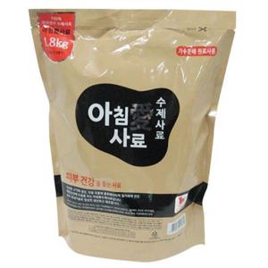 반려견사료 아침애 수제사료 피부개.선 1.8kg