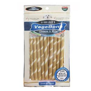 스마트베게 본 밀크 치즈 스틱 10P 애견용 간식 스마트베게