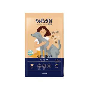 강아지사료 뉴트리탑 시니어 1.2kg