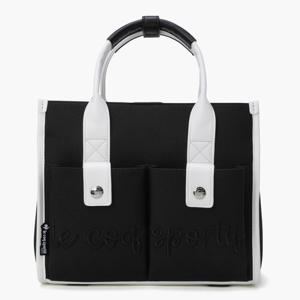 [르꼬끄골프] 여성 캔버스 스퀘어 토트백 (GQ122LBG23)