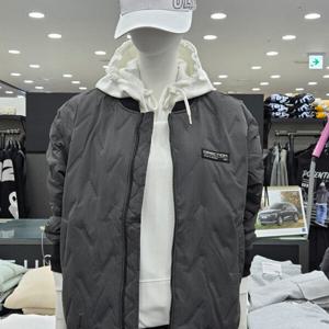 [써드케이](남녀공용)엠버 패딩 항공 점퍼MP1JU009-차콜_CJ